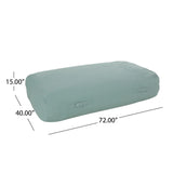 Teal Water Resistant Foam Filled Lounger Bean Bag - Omega Lifestyles