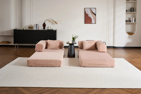 Convertible Corduroy 4-in-1 Sleeper Sofa Bed - Omega Lifestyles