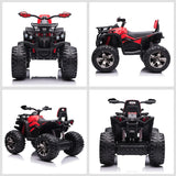 Rechargeable Kids ATV Ride-On Four-Wheeler With Music - Omega Lifestyles