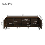 Mid Century Retro Particle Board TV Stand Console - Omega Lifestyles