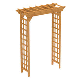 Solid Wood Fir Wood Wedding Arbor Trellis 63x26x85 Inches