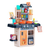 Kids Kitchen Playset With Real Sounds Light Accessories - Omega Lifestyles