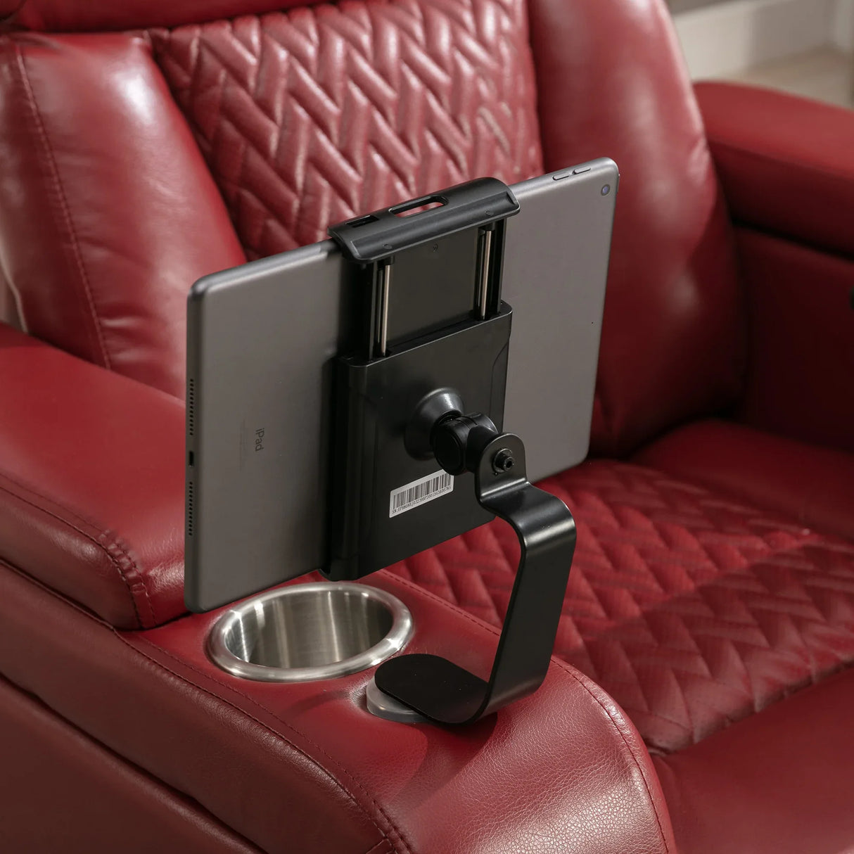 Power Recliner Chair PU Leather With USB Tray Table - Omega Lifestyles