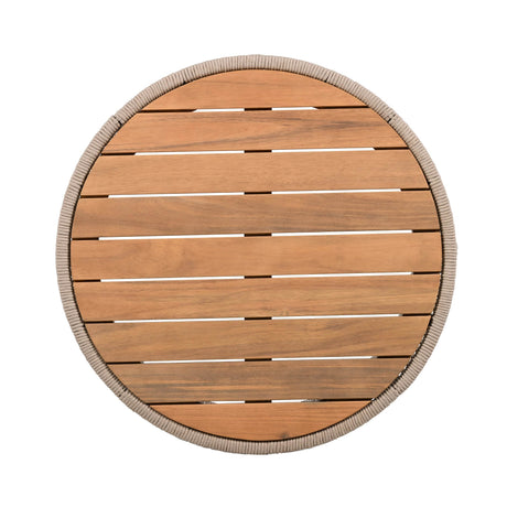 Rustic Acacia Wood Coffee Table And Side Table Set - Sleep Galleria