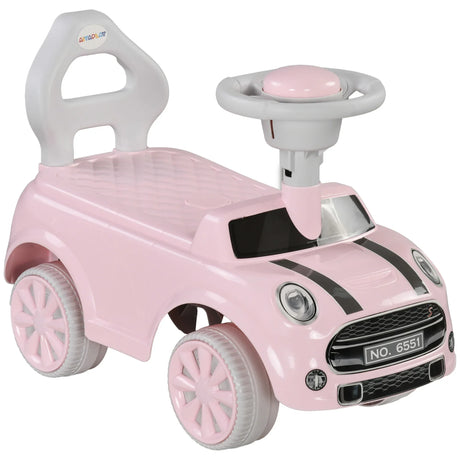 Toddler Ride-On Car With Horn And Steering Wheel - Omega Lifestyles