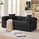 Modular Folding Convertible Corduroy Sofa Bed - Omega Lifestyles