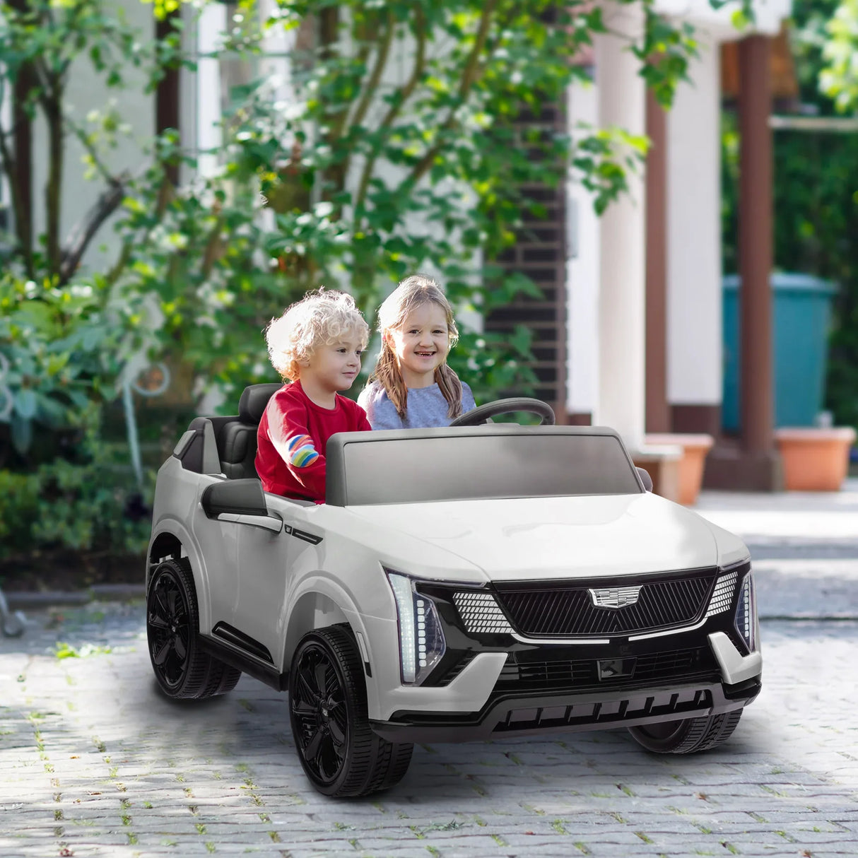 12V Two-Seater Licensed Kids Electric Ride On Car - Omega Lifestyles