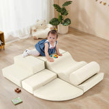 Indoor Soft Foam Climb And Crawl Playset For Kids - Omega Lifestyles