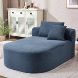 Oversized Plush Corduroy Convertible Sleeper Sofa Bed