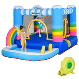 Inflatable Kids Bounce House With Trampoline Pool Slide - Omega Lifestyles