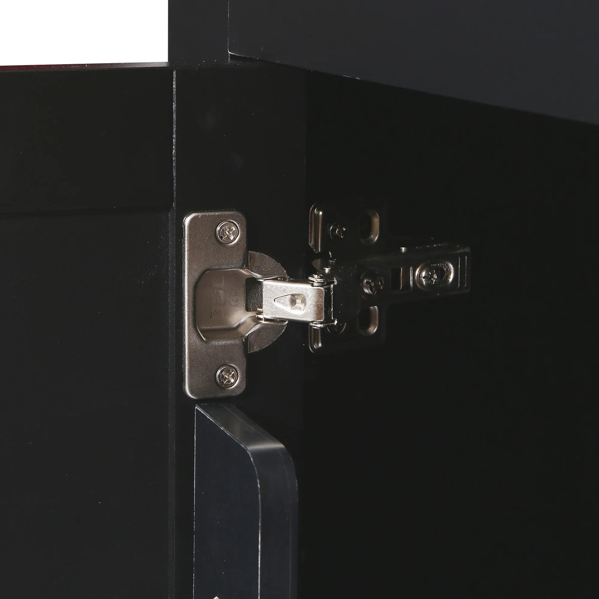 Kitchen Cart With Rubber Wood Drop-Leaf Countertop Storage - Omega Lifestyles