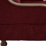 Oversized Chenille Fabric Recliner Lounge Chair With Storage - Omega Lifestyles