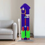 4-in-1 Adjustable Height Indoor Outdoor Giant Game Set - Omega Lifestyles