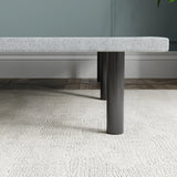 California King Upholstered Steel Platform Bed Frame Foundation - Omega Lifestyles