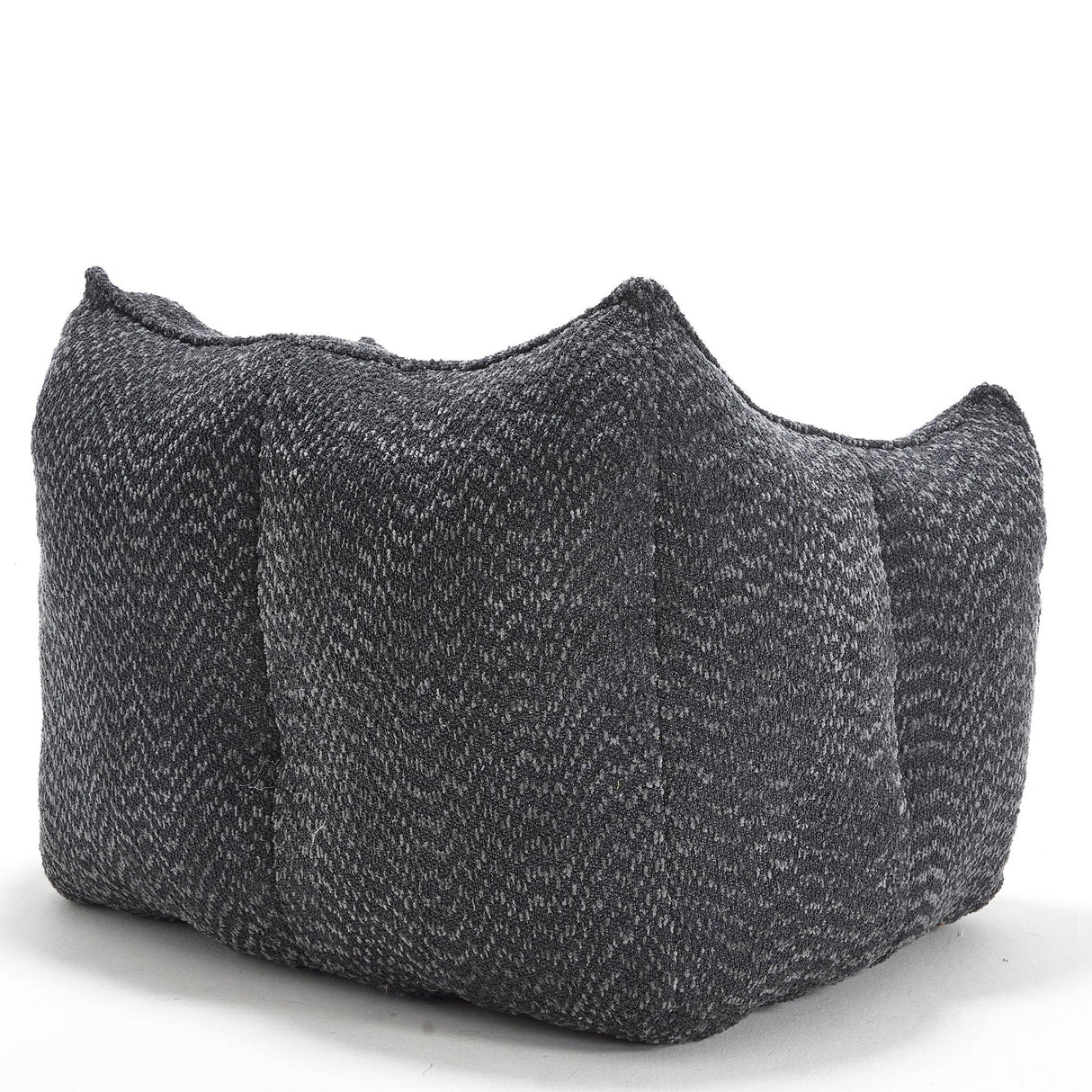 Chenille Foam Bean Bag Chair For Adults - Omega Lifestyles