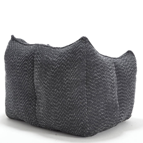 Chenille Foam Bean Bag Chair For Adults - Omega Lifestyles