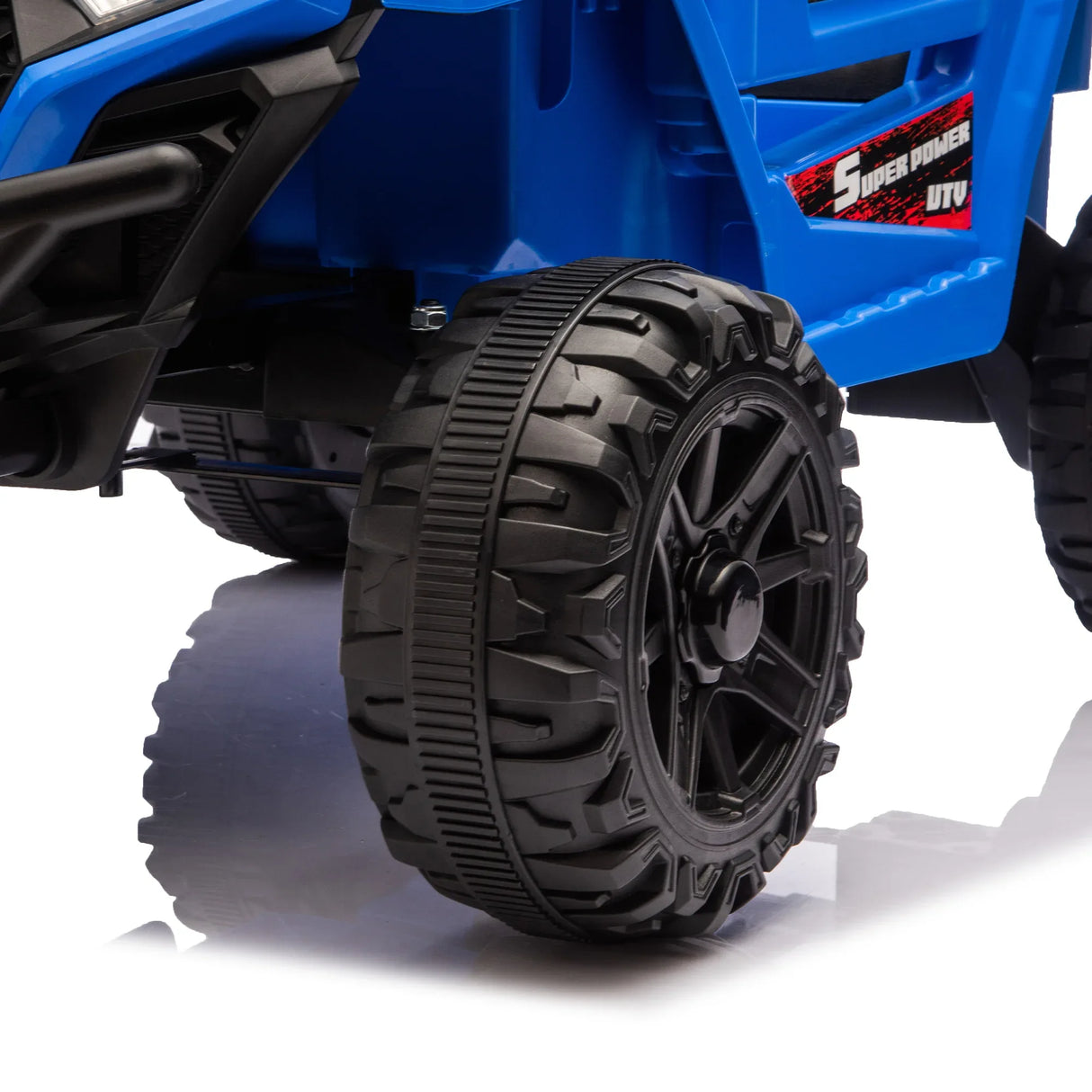 12V Dual-Drive Kids Ride On UTV With Suspension - Omega Lifestyles