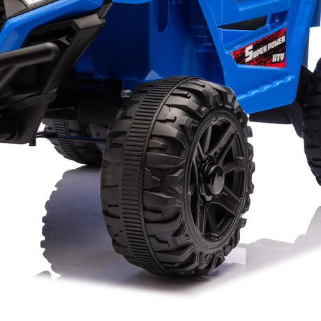 12V Dual-Drive Kids Ride On UTV With Suspension - Omega Lifestyles