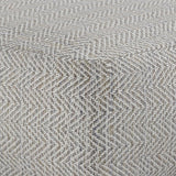 Square Fabric Pouf Ottoman With Polystyrene Bead Filling - Omega Lifestyles