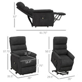 Power Lift Recliner Chair With Remote And Lifting Assistance - Omega Lifestyles