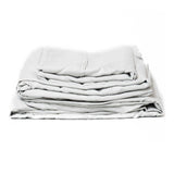 Brushed Microfiber Sheet Set Pewter Full - Omega Lifestyles