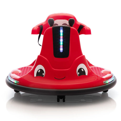 Kids 12V Snail-Shaped Electric Bumper Car With Remote - Omega Lifestyles