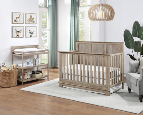 Grayson 4-in-1 Convertible Solid Wood Crib - Omega Lifestyles