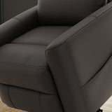 Grey Faux Leather Power Lift Recliner Chair With USB Charging - Omega Lifestyles
