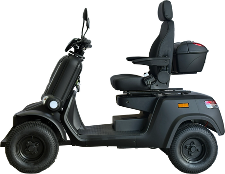 Heavy Duty 4 Wheel Mobility Scooter With Dual Brakes - Omega Lifestyles