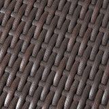 Outdoor 26-Inch Square PE Rattan Iron Frame Bar Table - Omega Lifestyles