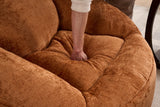 Extra Soft Chenille Memory Foam Bean Bag Chair - Omega Lifestyles