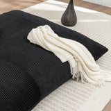 Soft Corduroy Foam Floor Bean Bag Chair - Omega Lifestyles