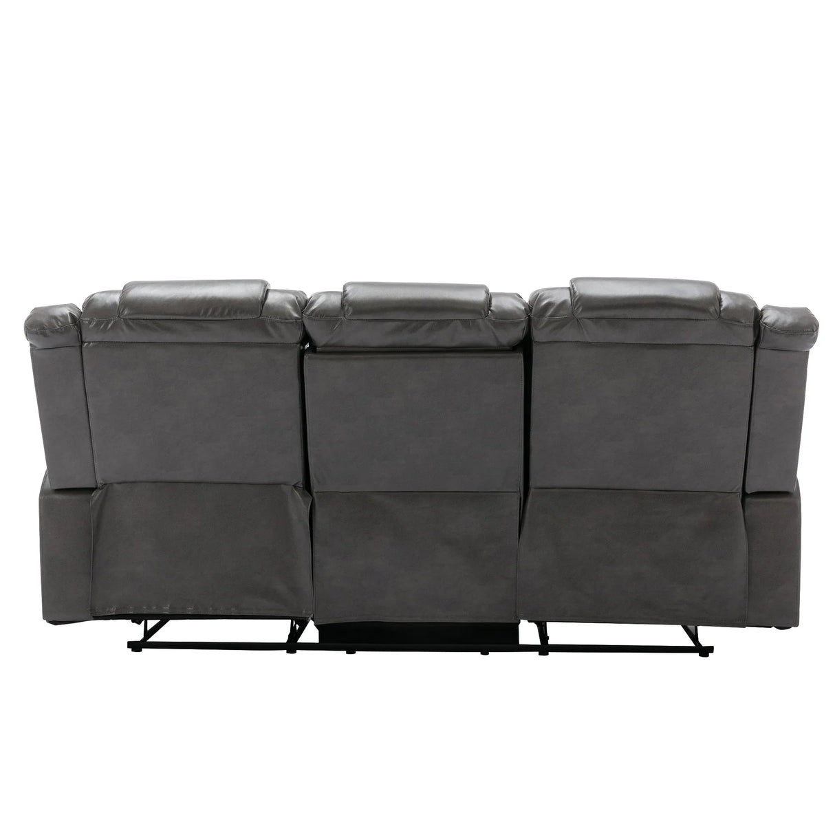 Home Theater 3-Seater Manual Recliner Chair With Cup Holders - Omega Lifestyles