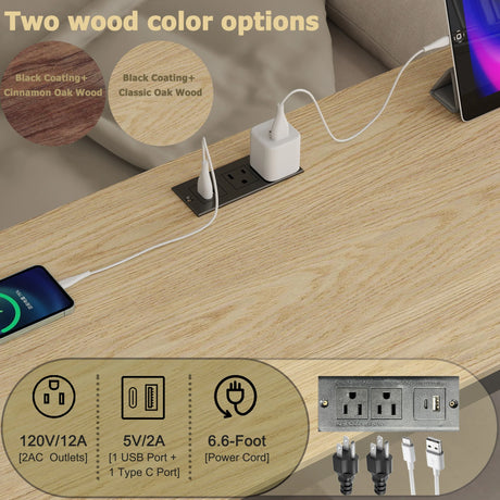 Full Over Twin Metal Bunk Bed With Desk Charging Station - Omega Lifestyles