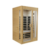 Two-Person Hemlock Far Infrared Indoor Sauna Room - Omega Lifestyles