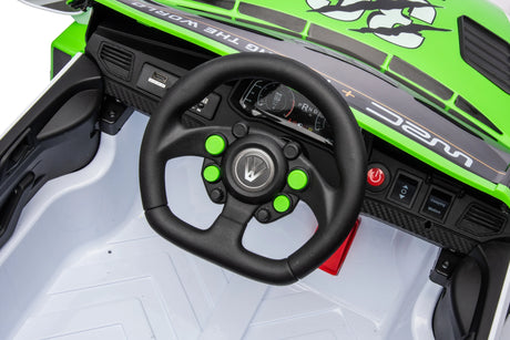 Kids Ride On Car With Bluetooth Remote Control and Lights - Omega Lifestyles