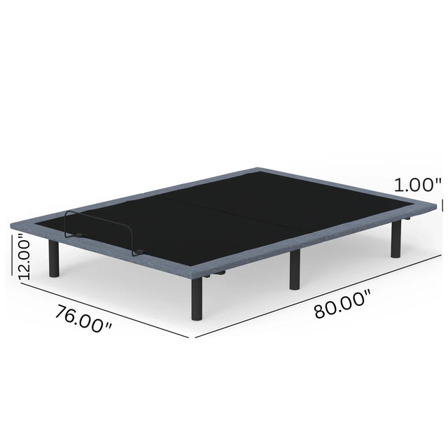King Adjustable Bed Base With Head And Foot Articulation - Omega Lifestyles