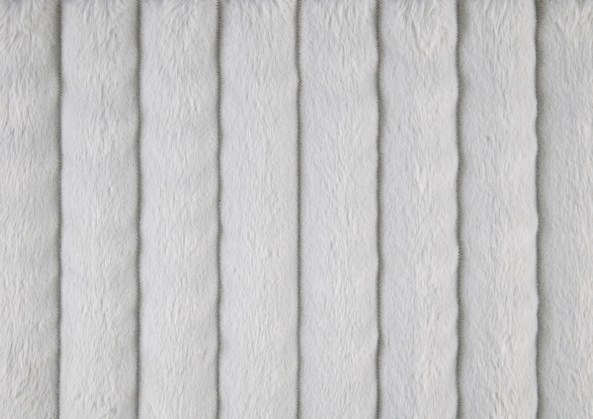 Gray Corduroy Recliner Chair With Swivel Glider And Pillows - Omega Lifestyles