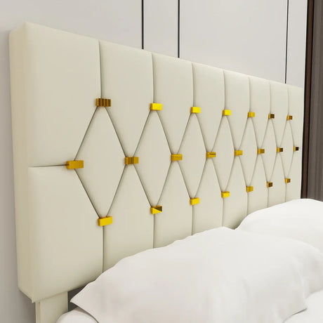 Queen Modern Velvet Upholstered Bed Frame With Trundle - Omega Lifestyles