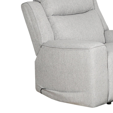 Contemporary Upholstered Adjustable Recliner Chair With Plush Cushioning - Omega Lifestyles