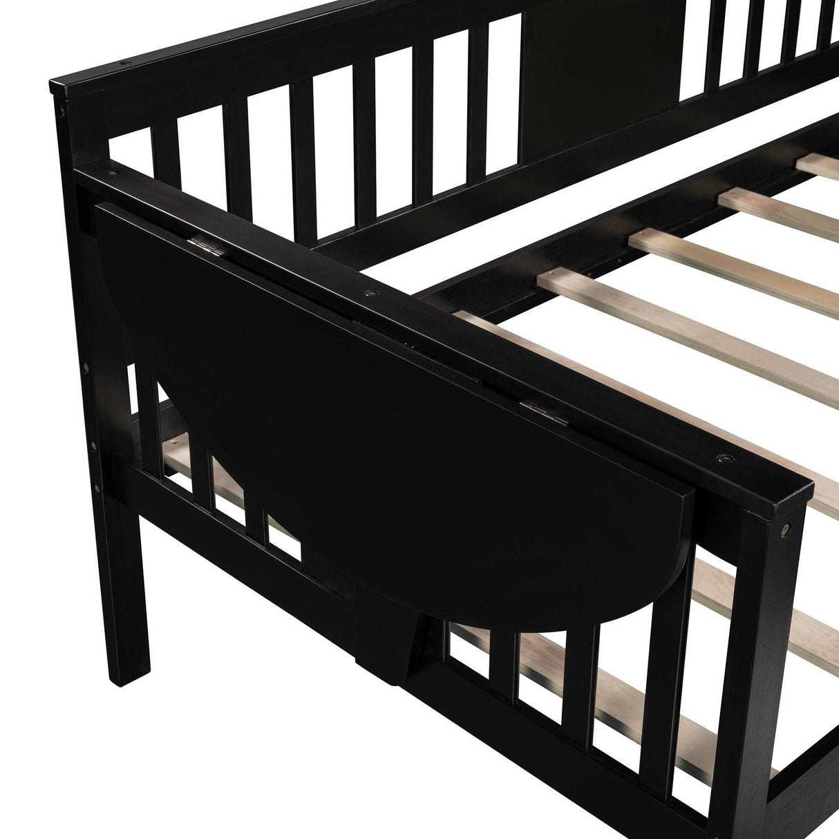 Twin Solid Wood Espresso Multifunctional Daybed Frame - Omega Lifestyles