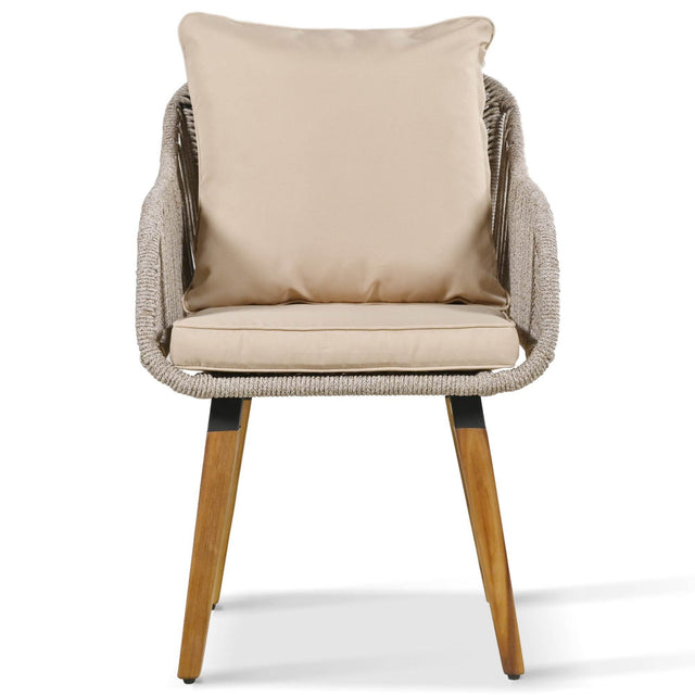 5-Piece Outdoor Patio Furniture Set With Cool Bar Table - Omega Lifestyles