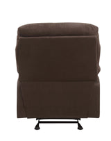 Chocolate Microfiber Motion Glider Recliner With Reclining Function - Omega Lifestyles