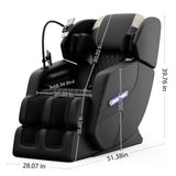 Zero Gravity Full Body Air Pressure PU Leather Massage Chair - Omega Lifestyles