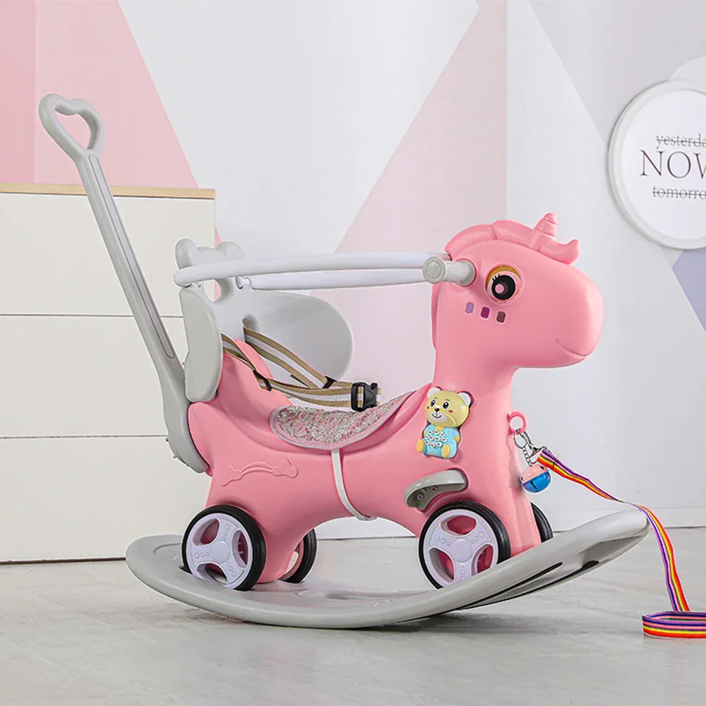 Rocking Horse Balance Bike Ride-On Toy For Toddlers - Omega Lifestyles