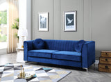 Velvet Foam Filled Glam 2-Seat Sofa - Omega Lifestyles
