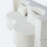 Soft 76-Inch Foldable Memory Foam Sofa Bed With Pillows - Omega Lifestyles