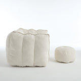 Soft Chenille Bean Bag Chair With High Resilient Foam - Omega Lifestyles