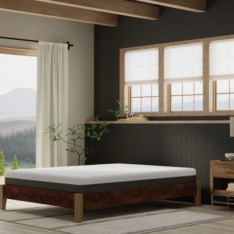 Full Firm 8-Inch Pur Chill Cooling Memory Foam Mattress - Omega Lifestyles