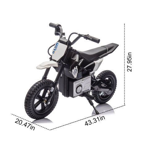 24V Kids Ride On Electric Motorcycle With Bluetooth Music - Omega Lifestyles